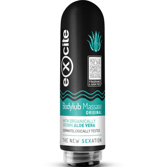 EXCITE - BODYLUB MASSAGE ORIGINAL ALOE VERA 200 ML - Infernum Store