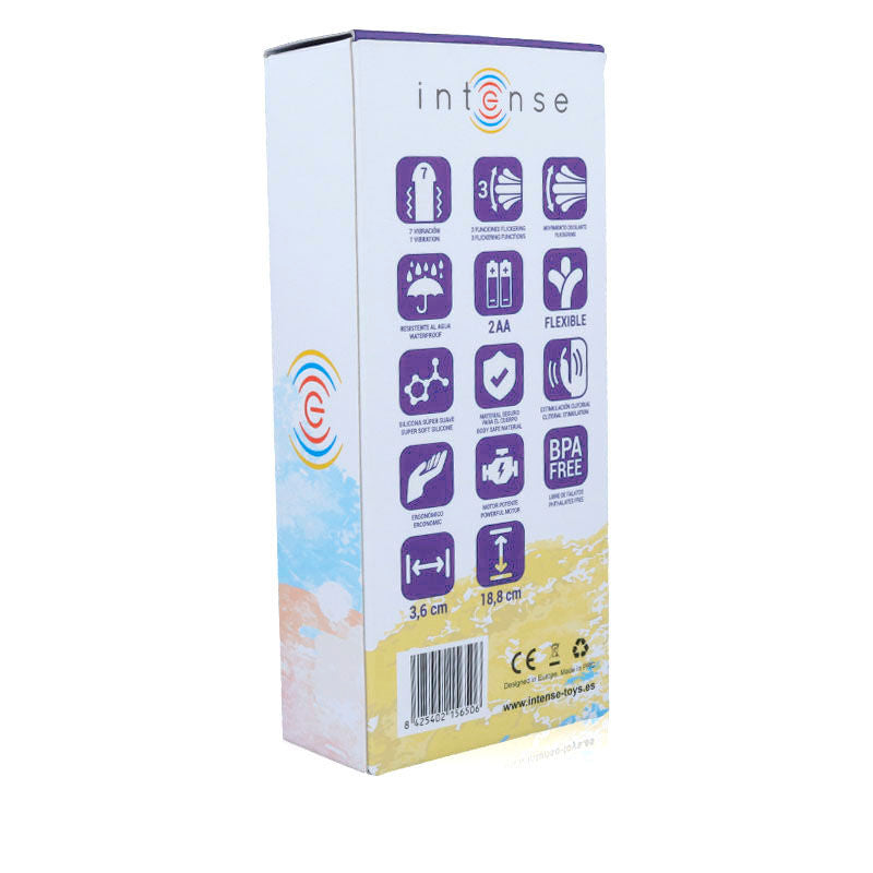 INTENSE - VIBRADOR OSCILANTE SUSY SILICON RABBIT LILAC - Infernum Store