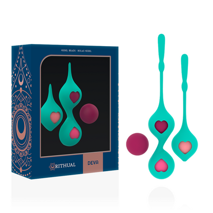 RITHUAL - DEVA AQUA GREEN PELVIC TRAINING SET - Infernum Store