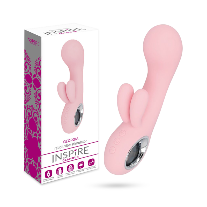 INSPIRE GLAMOUR - GEORGIA VIBRATOR PINK