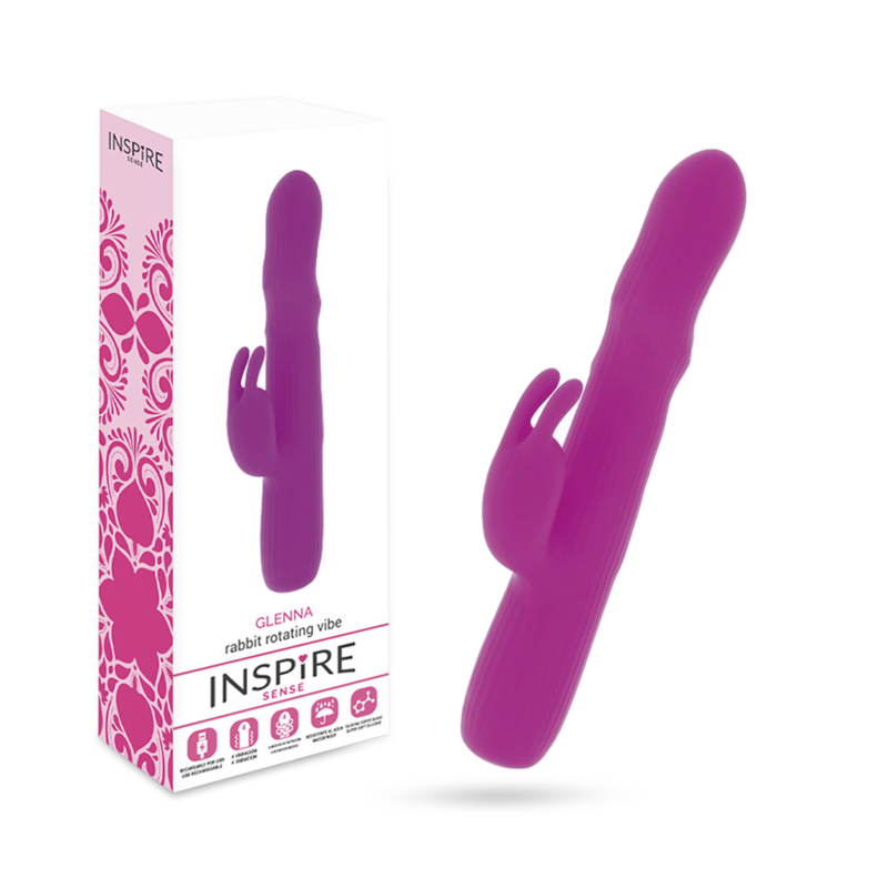 INSPIRE SENSE - GLENNA VIBRATOR RABBIT PURPLE