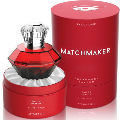 OLHO DE AMOR - MATCHMAKER RED DIAMOND FEROMONE PERFUME ATRAIR ELE 30 ML