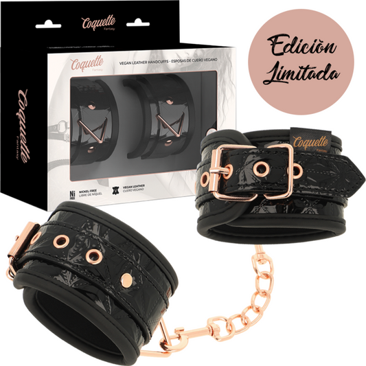 COQUETTE CHIC DESIRE - ALGEMAS BLACK EDITION COM FORRO DE NEOPRENE