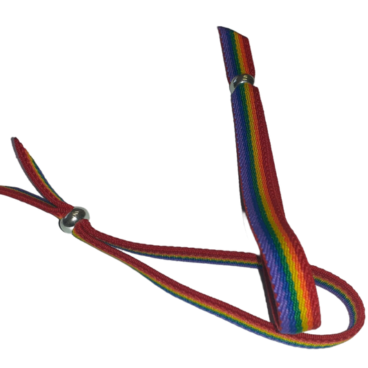 PRIDE - PULSEIRA DE BORRACHA DE LUXO MENINA COM CONTA DE PRIDE