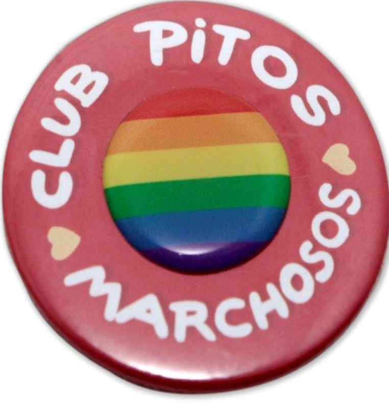 PRIDE - EMBLEMA DO PRIDE COM PAU RÍGIDO - Infernum Store