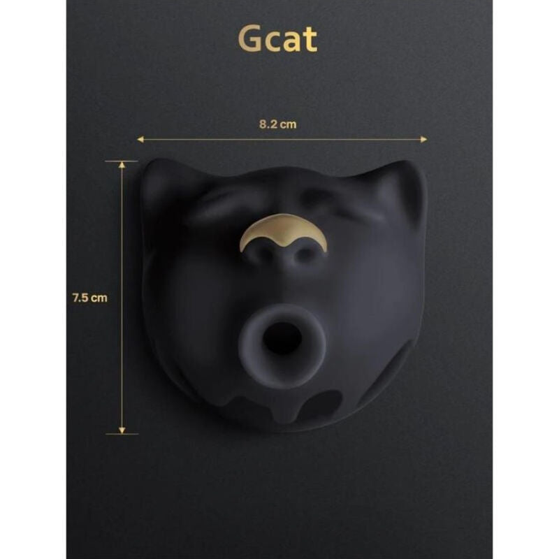 G-VIBE - GCAT MYSTIC SUCKER DE CLITÓRIS PRETO - Infernum Store