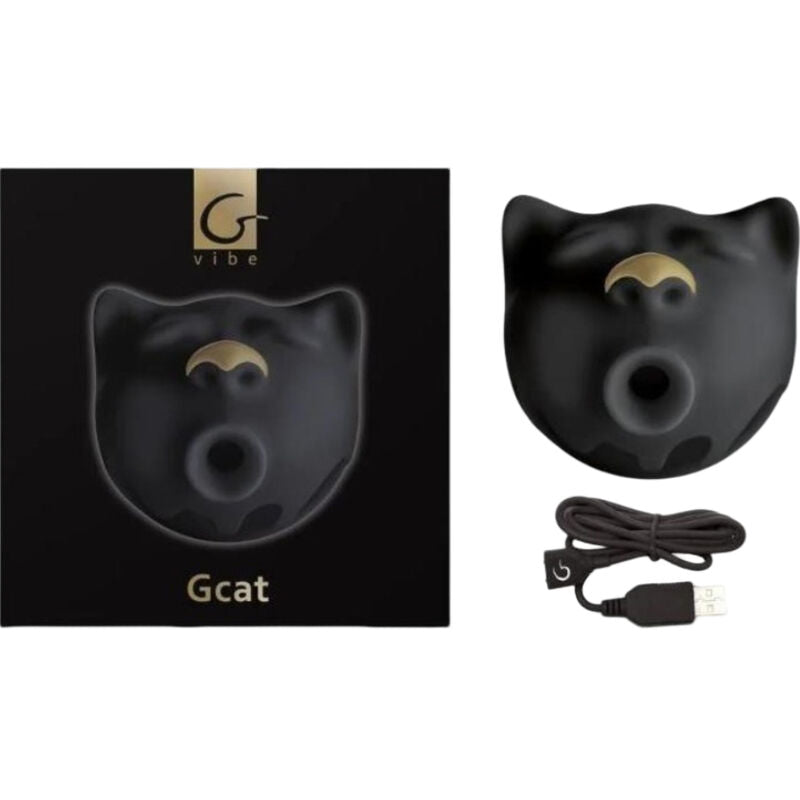 G-VIBE - GCAT MYSTIC SUCKER DE CLITÓRIS PRETO - Infernum Store