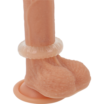 POWERING- SUPER FLEXIBLE AND RESISTANT PENIS RING 4.5CM PR07 CLEAR - Infernum Store