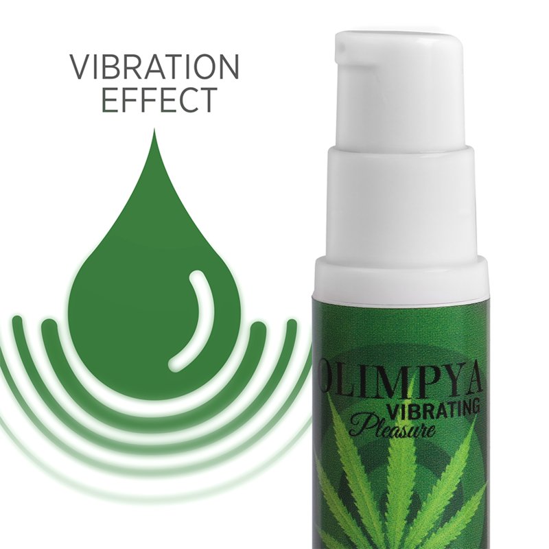 OLIMPYA - VIBRATING PLEASURE EXTRA SATIVA CANNABIS