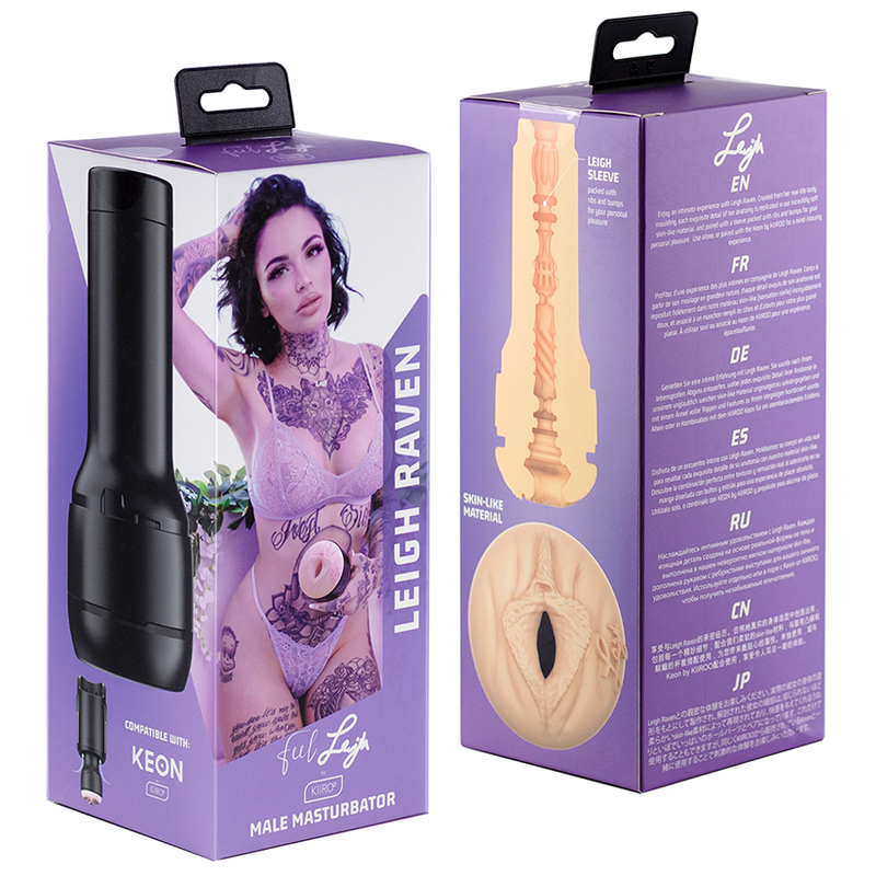 KIIROO - FEEL LEIGH RAVEN COLEO DE ESTRELAS STROKERS - Infernum Store