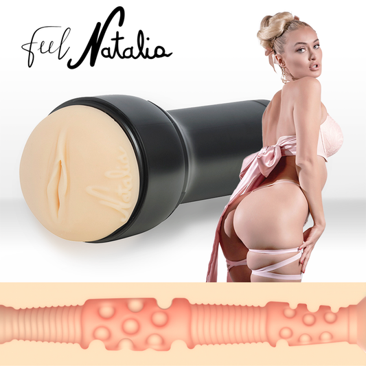 KIIROO - KEON + FEEL NATALIA STARR + LUBRIFICANTE DE QUALIDADE AQUA 50 ML - Infernum Store