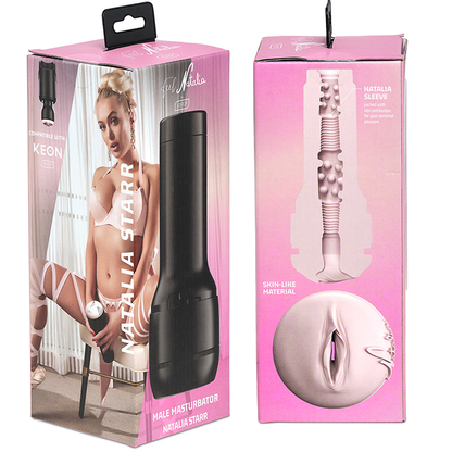 KIIROO - KEON + FEEL NATALIA STARR + LUBRIFICANTE DE QUALIDADE AQUA 50 ML - Infernum Store