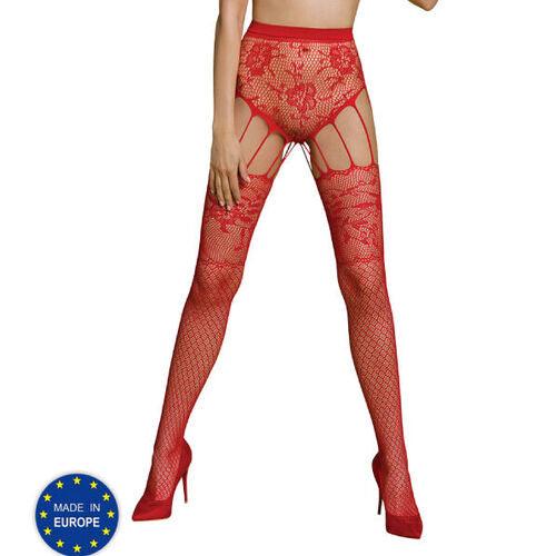 PASSION - ECO COLLECTION BODYSTOCKING S004 RED