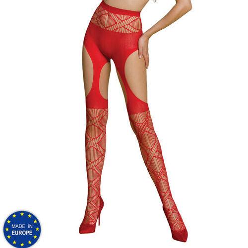 PASSION - ECO COLLECTION BODYSTOCKING S005 RED