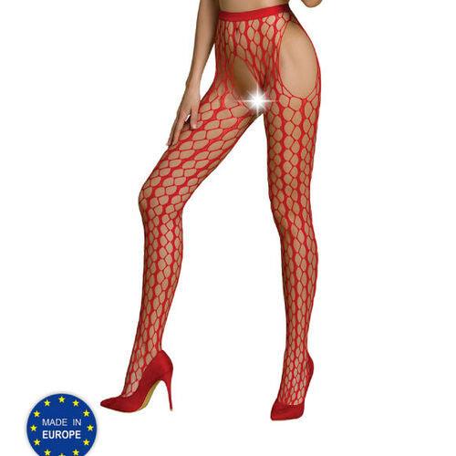 PASSION - ECO COLLECTION BODYSTOCKING S007 RED