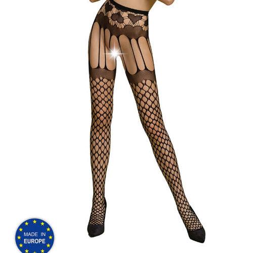 PASSION - ECO COLLECTION BODYSTOCKING S009 BLACK