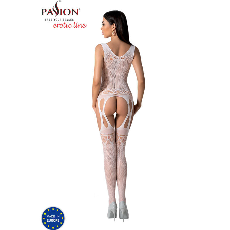 PASSION - BS099 BODYSTOCKING NEGRO TALLA UNICA