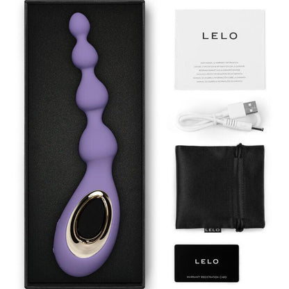 LELO - SORAYA BEADS ANAL MASSAGER VIOLET DUSK