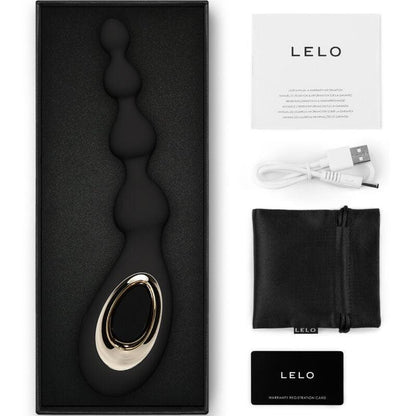 LELO - SORAYA BEADS ANAL MASSAGER BLACK