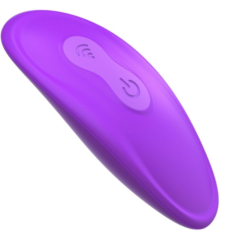 FANTASY FOR HER - VIBRADOR DE DUPLA PENETRAÇÃO CONTROLE REMOTO 9 NÍVEIS VIOLETA - Infernum Store