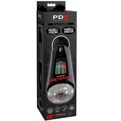 PDX ELITE - STROKER ULTIMATE MILKER 2 ROTATIVO E VIBRADOR