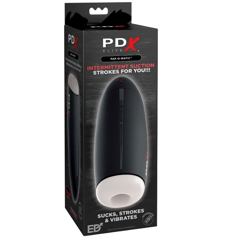 PDX ELITE - STROKER FAP-O-MATIC SUCKER E VIBRADOR MASTURBADOR