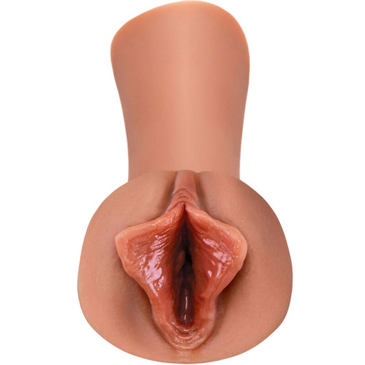 FETISH FANTASY EXTREME - LUSCIOUS LIPS STROKER SILICONE CARAMEL