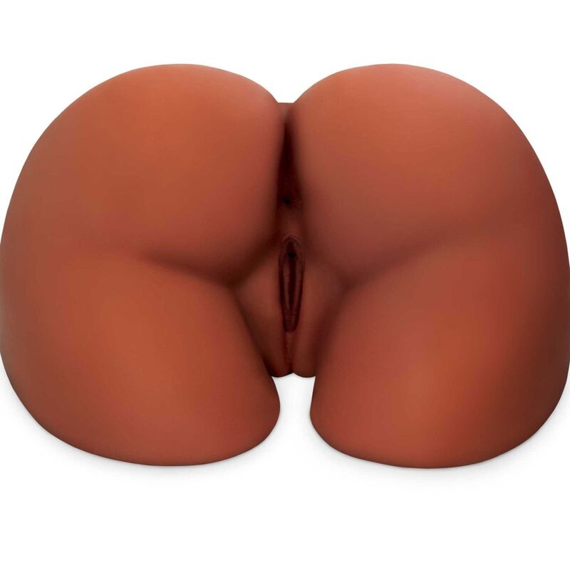 PDX PLUS - PERFECT ASS XL DOUBLE ENTRY BROWN MASTURBATOR - Infernum Store