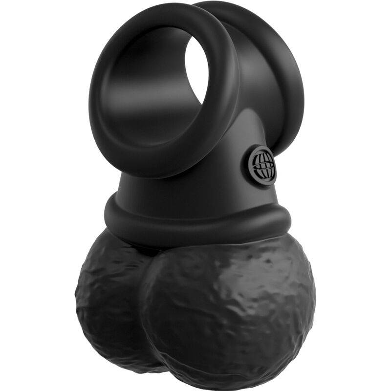 KING COCK - ELITE ANEL COM SILICONE VIBRANTE DE TESTÍCULOS - Infernum Store