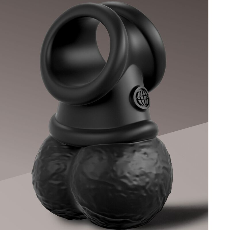 KING COCK - ELITE ANEL COM SILICONE VIBRANTE DE TESTÍCULOS - Infernum Store