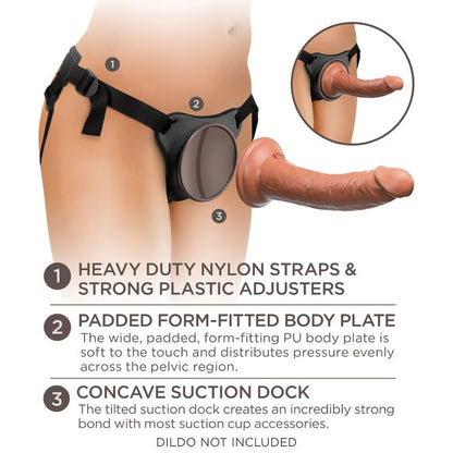 KING COCK - ELITE COMFY ADJUSTABLE HARNESS - Infernum Store