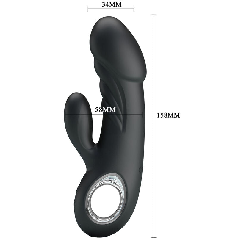 PRETTY LOVE - ANSEL VIBRADOR GY ESTIMULADOR DE PONTOS DO CLITÓRIS