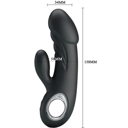 PRETTY LOVE - ANSEL VIBRADOR GY ESTIMULADOR DE PONTOS DO CLITÓRIS