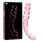 NEBULA SERIES BY IBIZA - MODELO 14 DILDO VIDRO BOROSILICADO ROSA 18.5 CM -O- 3 CM