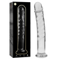 NEBULA SERIES BY IBIZA - MODELO 16 DILDO VIDRO BOROSILICADO TRANSPARENTE 18.5 CM -O- 3 CM