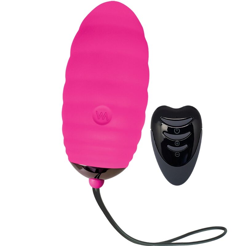 ADRIEN LASTIC - OCEAN BREEZE 2.0 RECHARGEABLE VIBRATING EGG REMOTE CONTROL PINK