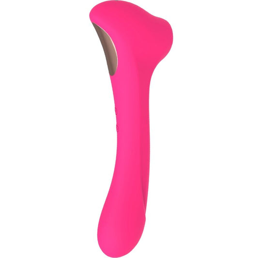 ALIVE - SUCÇÃO E VIBRADOR QUIVER FÚCSIA