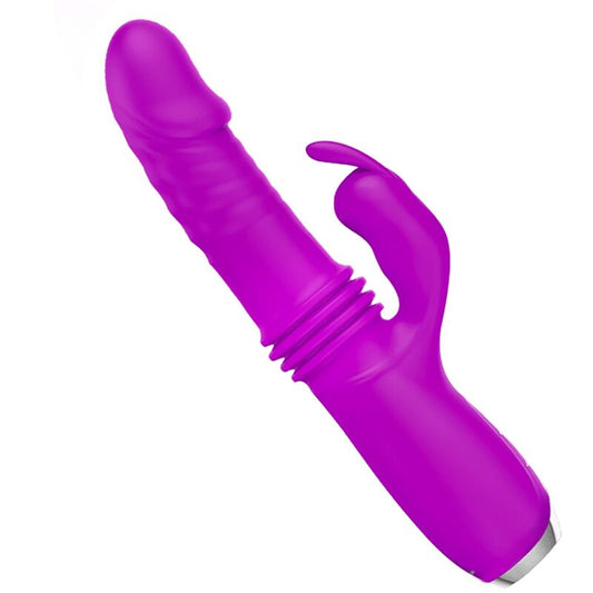 PRETTY LOVE - DOROTHY PURPLE RECHARGEABLE RABBIT VIBRATOR