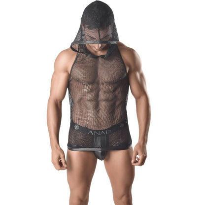 ANAIS MEN - ARES HOODED T-SHIRT M - Infernum Store