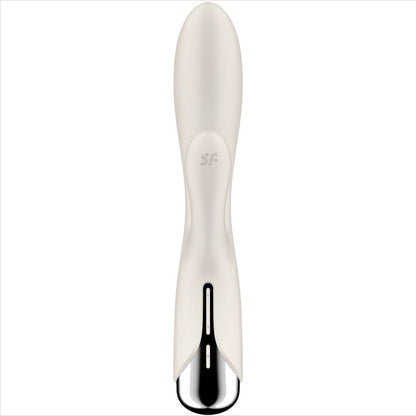 SATISFYER - SPINNING COELHO 1 CLITÓRIS E ESTIMULAO G-SPOT BEGE