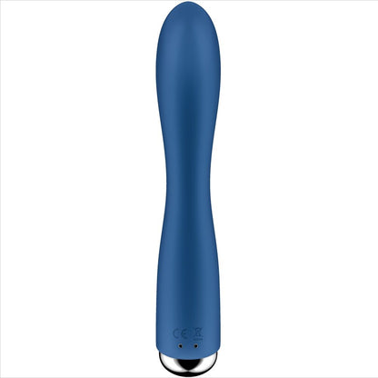 SATISFYER - SPINNING COELHO 1 CLITÓRIS E ESTIMULAO G-SPOT AZUL