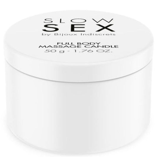 BIJOUX - SLOW SEX VELA DE MASSAGEM CORPORAL 50 G