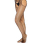 LEG AVENUE - MEIAS DE REDE PRETAS SEM CROTCHLES