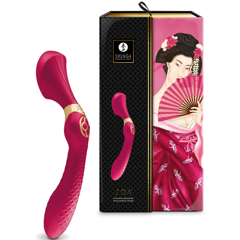 SHUNGA - ZOA INTIMATE MASSAGER FUCHSIA