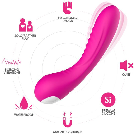 ARMONY - LEGEND VIBRATOR SILICONE FUCHSIA