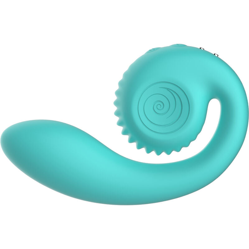 SNAIL VIBE - ESTIMULADOR DUPLO GIZI TURQUESA