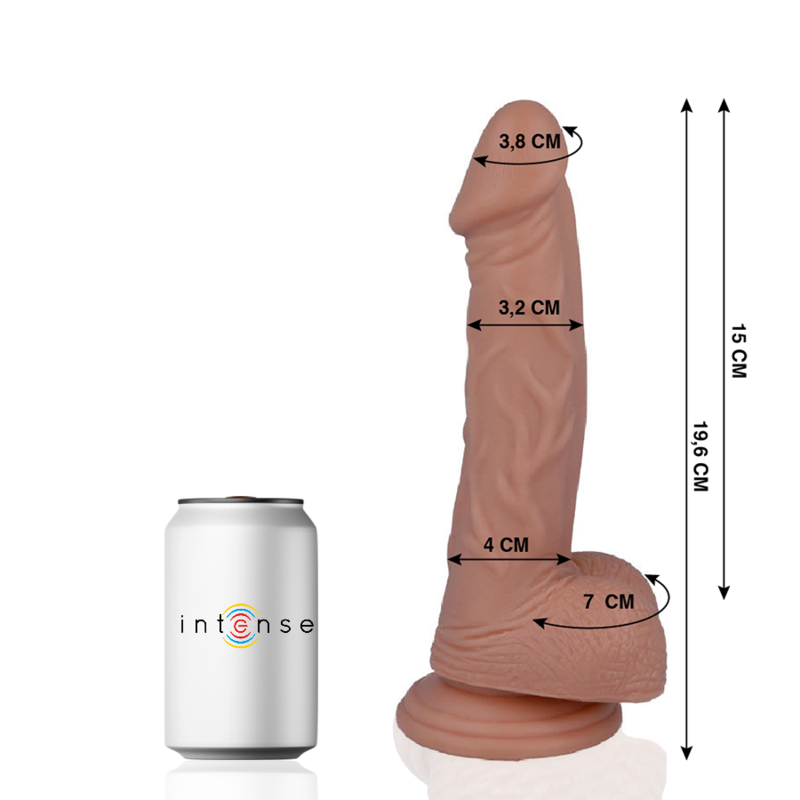 MR INTENSE - 16 REALISTIC COCK 19.6 CM -O- 3.2 CM