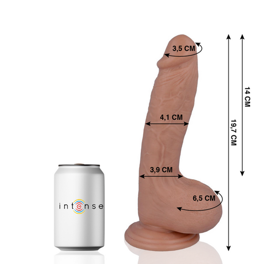 MR INTENSE - 17 REALISTIC COCK 19.7 CM -O- 4.1 CM