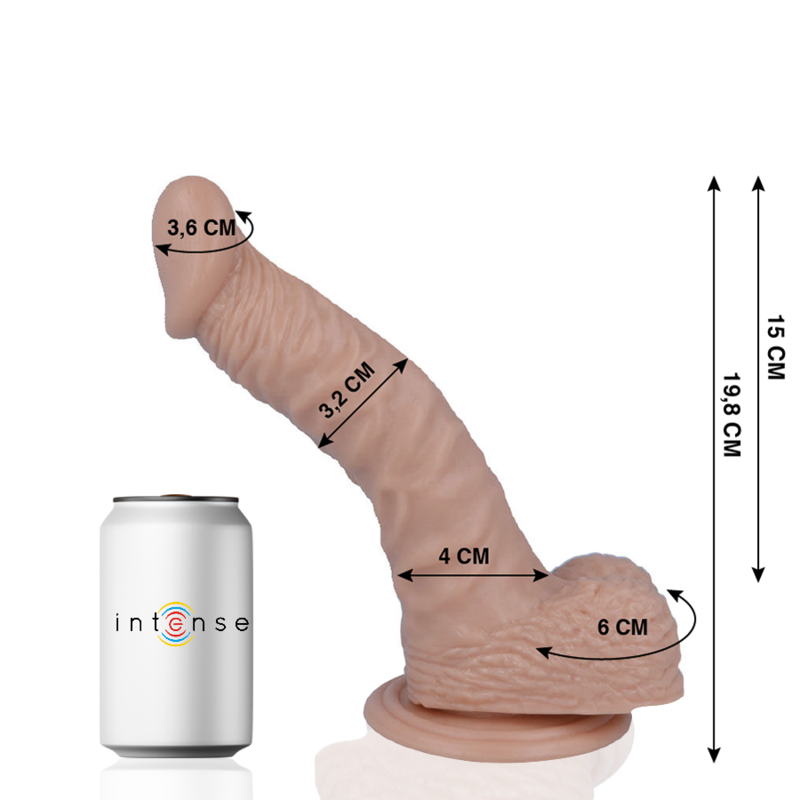 MR INTENSE - 18 REALISTIC COCK 19.8 CM -O- 3.2 CM