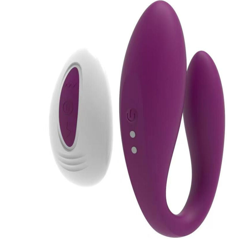 ARMONY - VIBRADOR KITTY PARA CASAIS VIOLETA CONTROLE REMOTO